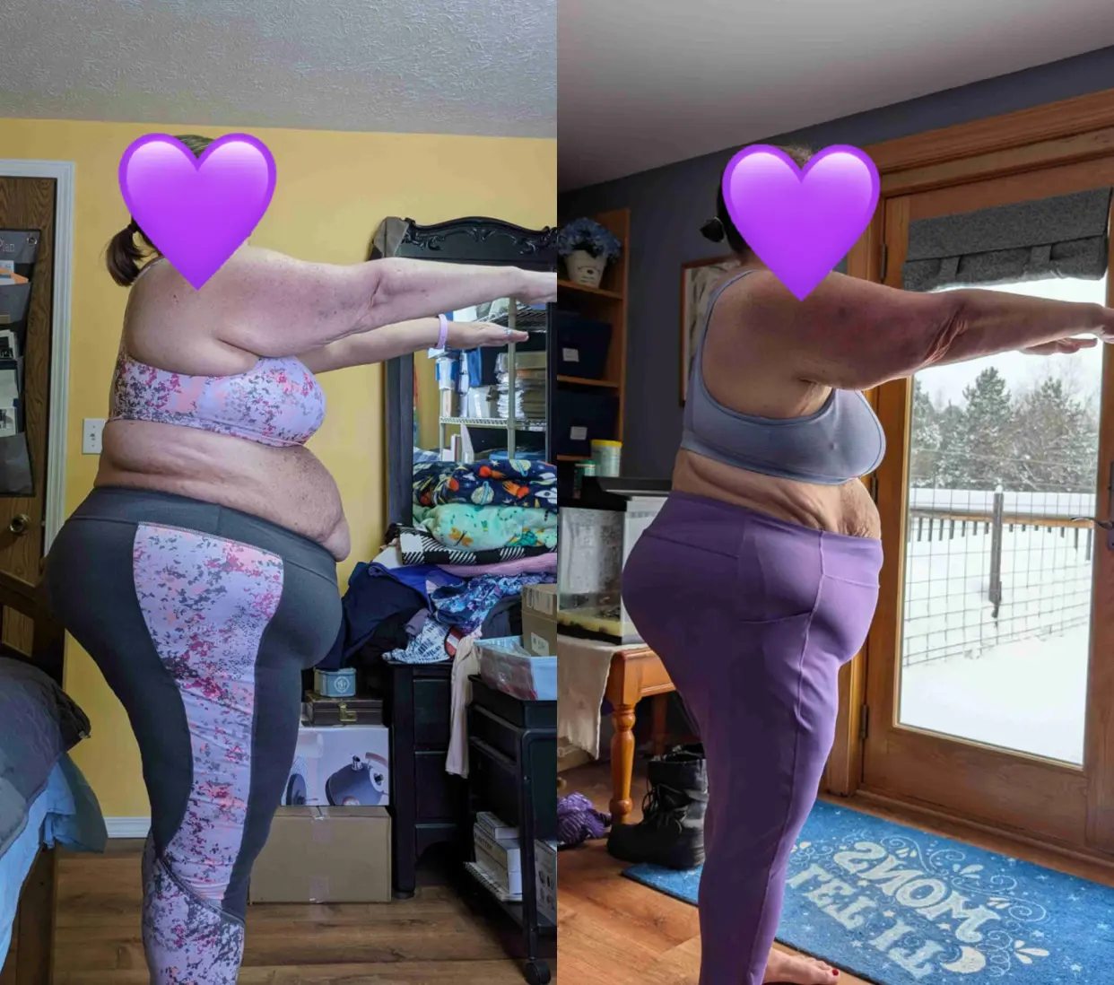 Past client of sarah infinger who lost belly fat